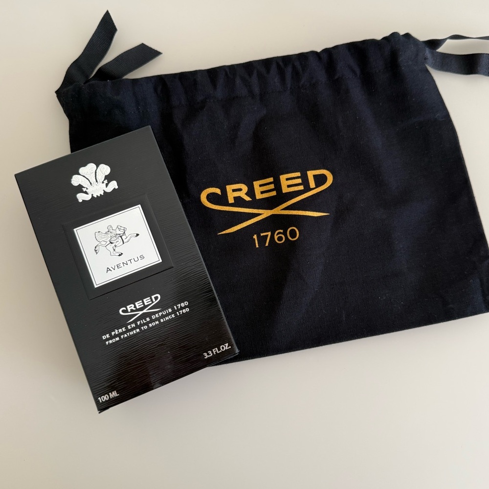 NEW Creed Aventus Box with Pouch